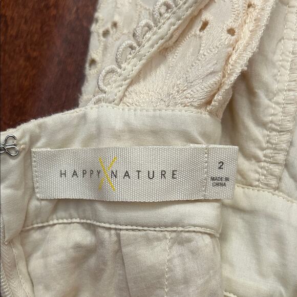 Happy x Nature Kate Hudson Daisy Eyelet Romper, Size 2 - Picture 15 of 16